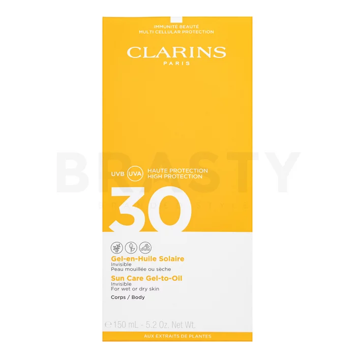 Clarins Sun Care gél na opaľovanie SPF 30 Gel-to-Oil SPF 30 150 ml