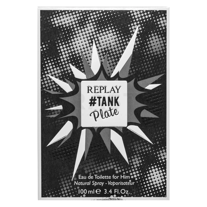Replay Tank Plate For Him woda toaletowa dla mężczyzn 100 ml