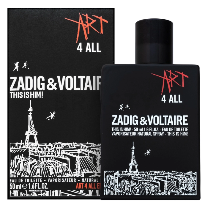 Zadig & Voltaire This is Him! Art 4 All Edition Eau de Toilette da uomo 50 ml