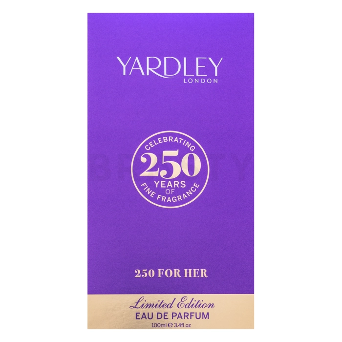 Yardley 250 For Her Limited Edition parfumirana voda za ženske 100 ml