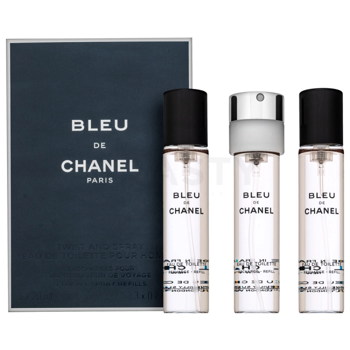 Chanel Bleu de Chanel - Refill woda toaletowa dla mężczyzn 3 x 20 ml
