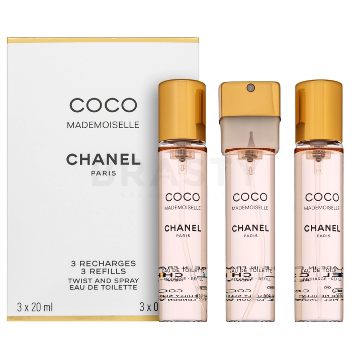 Chanel Coco Mademoiselle - Refill toaletna voda za žene 3 x 20 ml
