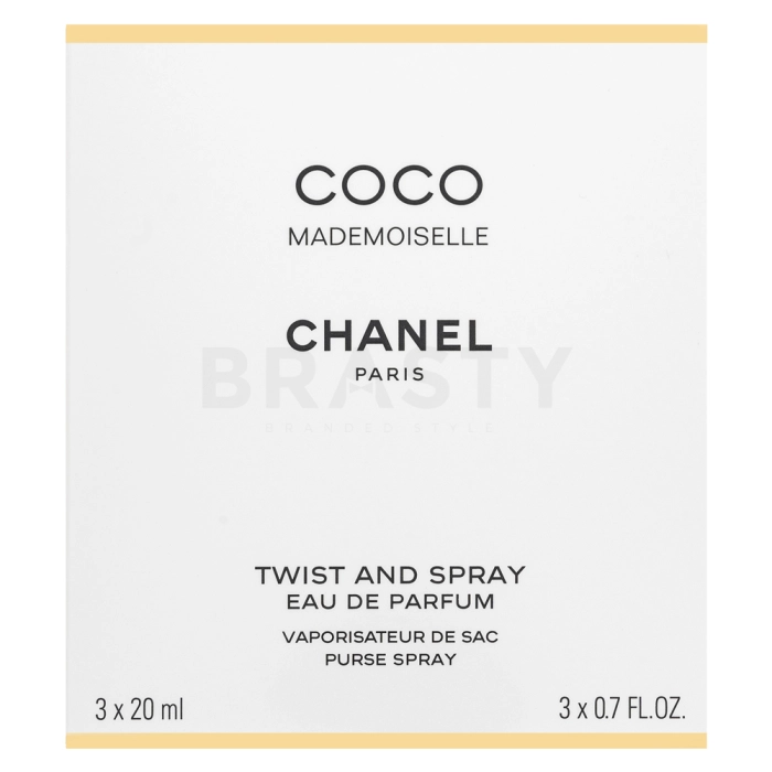 Chanel Coco Mademoiselle - Twist and Spray woda perfumowana dla kobiet 3 x 20 ml