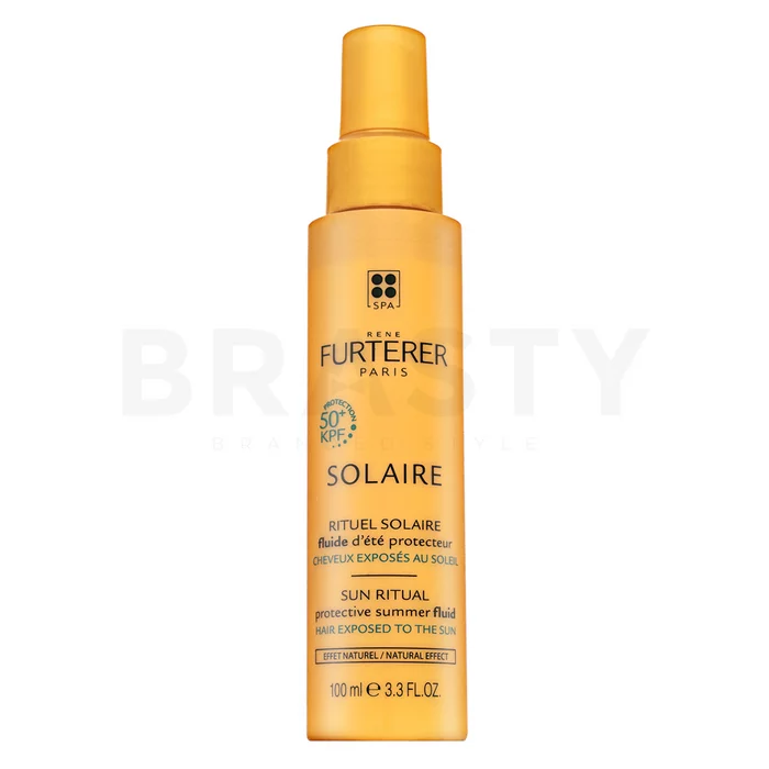 Rene Furterer Solaire Protective Summer Fluid beschermende olie voor door de zon beschadigd haar 100 ml