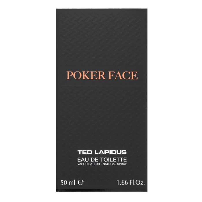 Ted Lapidus Poker Face Eau de Toilette férfiaknak 50 ml
