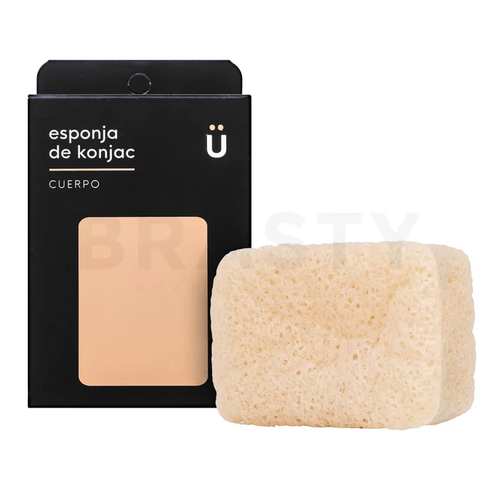 Naturbrush Konjac Large Natural Fibre Sponge jemná exfoliačná hubka na tvár a telo