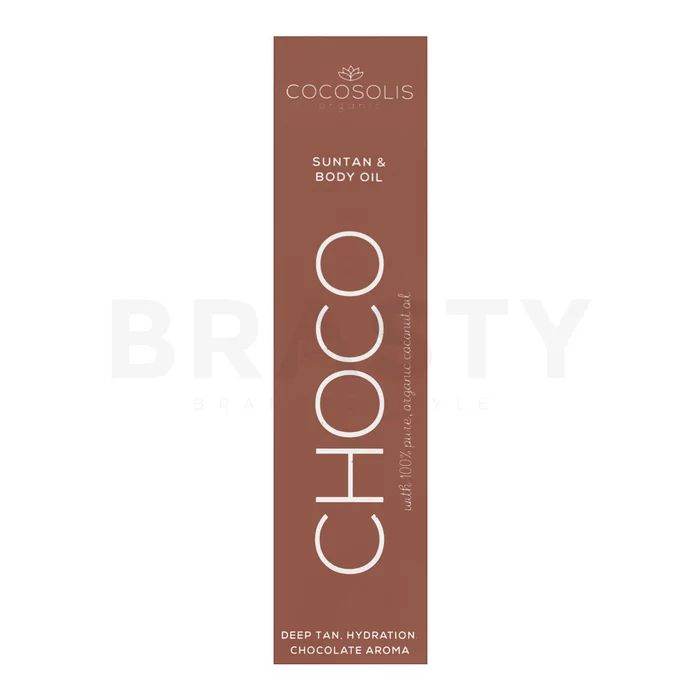 COCOSOLIS CHOCO Suntan & Body Oil testolaj hidratáló hatású 110 ml