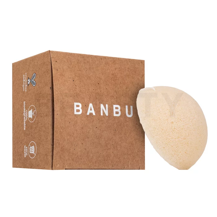 Banbu nježna eksfolijacijska spužvica za lice i tijelo Natural Purifying Konjac Sponge