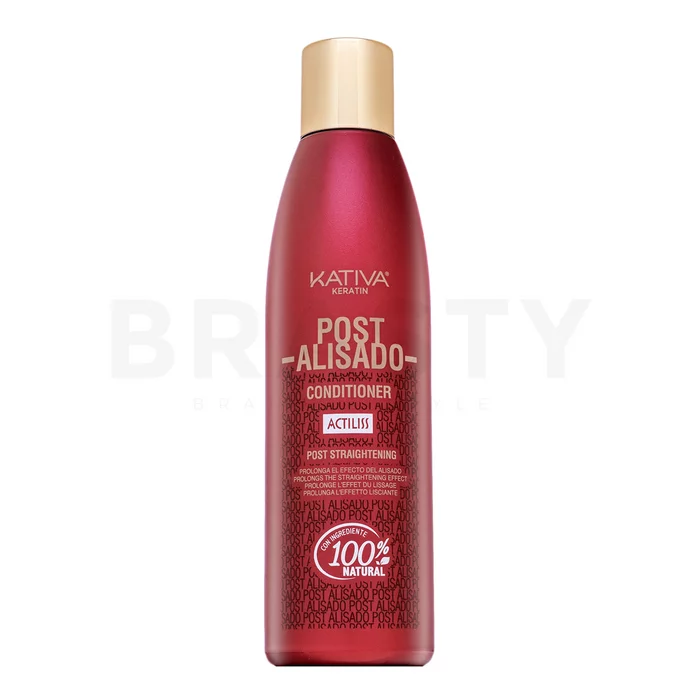 Kativa Post Stranghtening Conditioner tápláló kondicionáló a haj keratinnal való egyenlítése után 250 ml