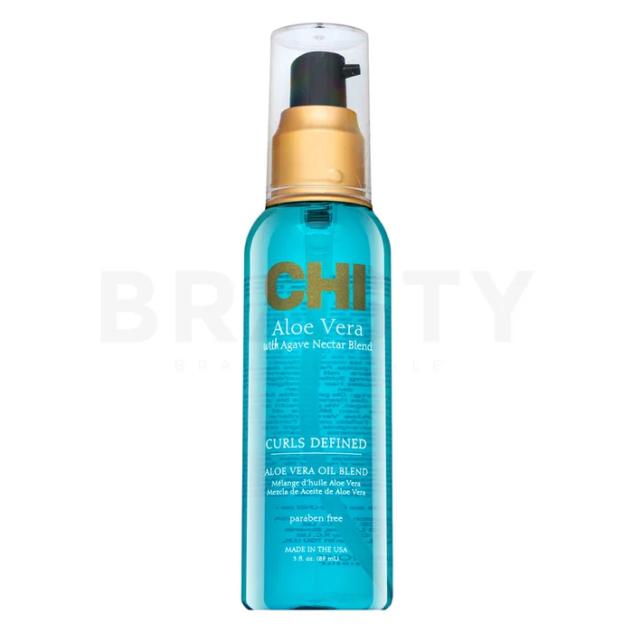 CHI Aloe Vera Curls Defined Aloe Vera Oil olaj göndör hajra 89 ml