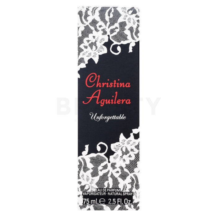 Christina Aguilera Unforgettable Eau de Parfum nőknek 75 ml