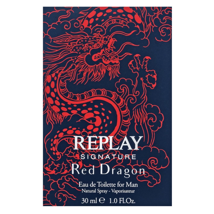Replay Signature Red Dragon Eau de Toilette bărbați 30 ml