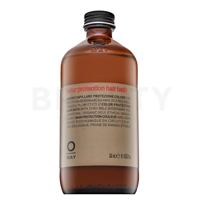 OWAY Color Protection Hair Bath Champú fortificante Para cabellos teñidos 240 ml