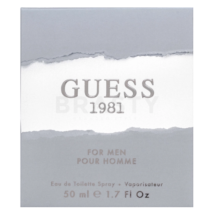 Guess 1981 Indigo For Men Eau de Toilette da uomo 50 ml