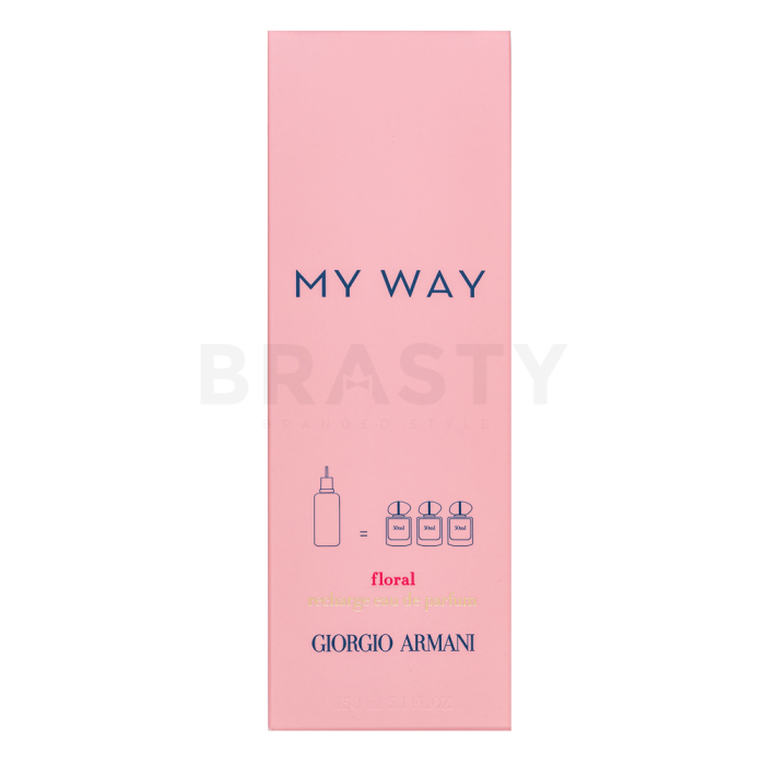 Armani (Giorgio Armani) My Way Floral Eau de Parfum femei Refill 150 ml