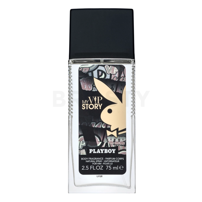 Playboy My VIP Story spray per il corpo da uomo 75 ml