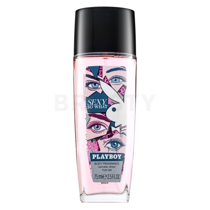 Playboy Sexy, So What testápoló spray nőknek 75 ml
