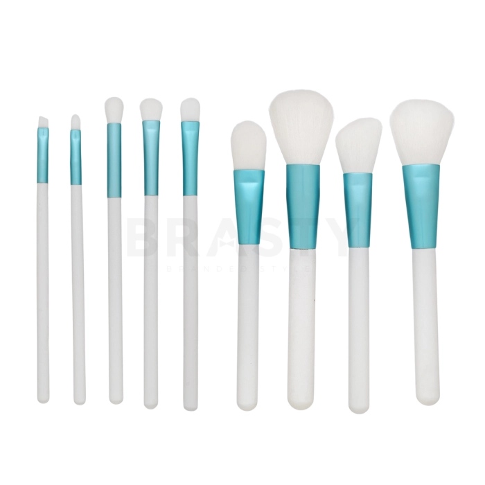 MIMO Makeup Brush Set White set de brochas 9 Pcs