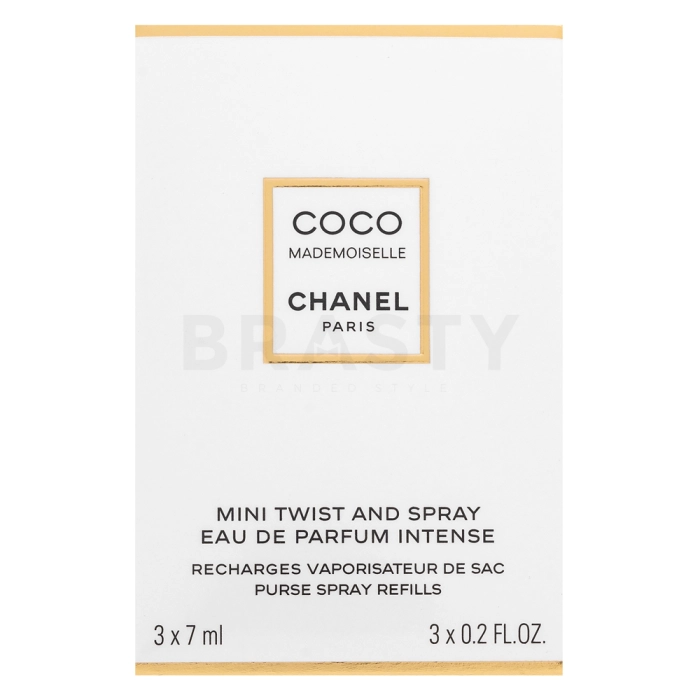 Chanel Coco Mademoiselle Intense - Twist and Spray Eau de Parfum voor vrouwen 3 x 7 ml