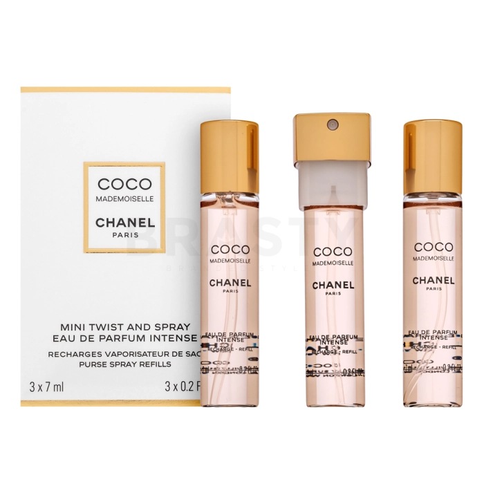 Chanel Coco Mademoiselle Intense - Twist and Spray Eau de Parfum voor vrouwen 3 x 7 ml