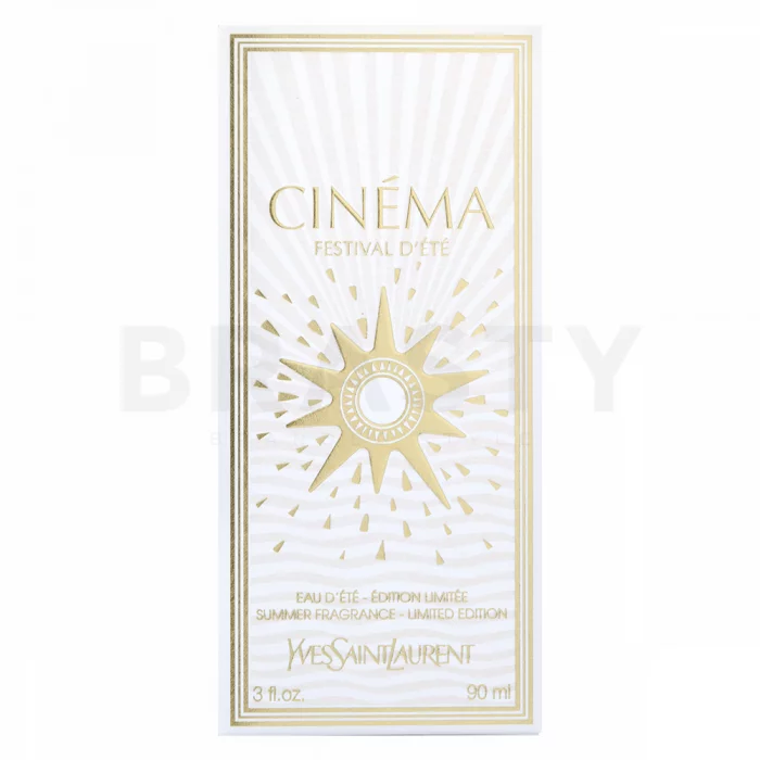 Yves Saint Laurent Cinéma Festival d'Été Eau de Toilette da donna 90 ml