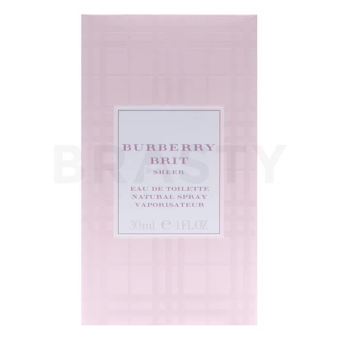 Burberry Brit Sheer Eau de Toilette für Damen 30 ml