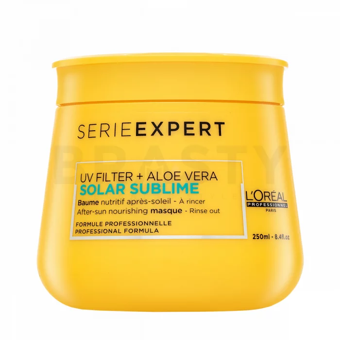 L´Oréal Professionnel Série Expert Solar Sublime UV Filter + Aloe Vera Masque maschera nutriente per capelli stressati dal sole 250 ml