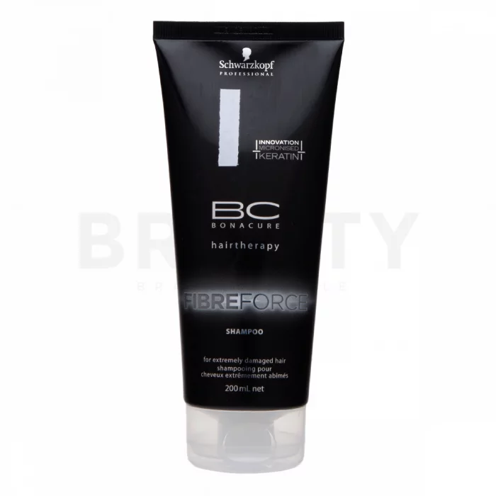 Schwarzkopf Professional BC Bonacure Fibreforce Shampoo shampoo voor beschadigd haar 200 ml