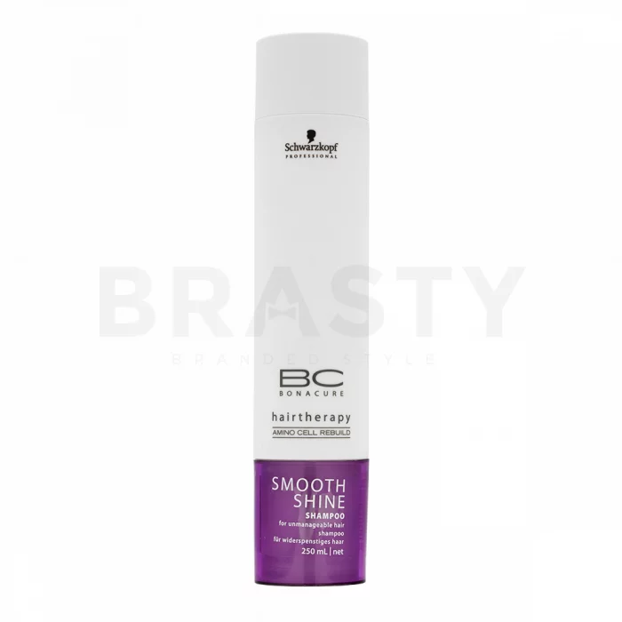 Schwarzkopf Professional BC Bonacure Smooth Shine shampoo voor weerbarstig haar 250 ml
