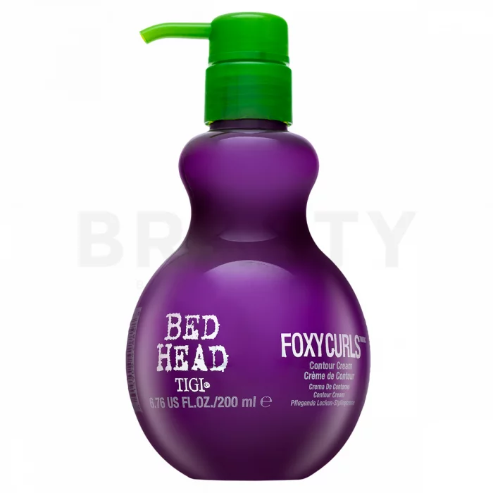 Tigi Bed Head Foxy Curls Contour Cream krem do stylizacji do włosów falowanych i kręconych 200 ml