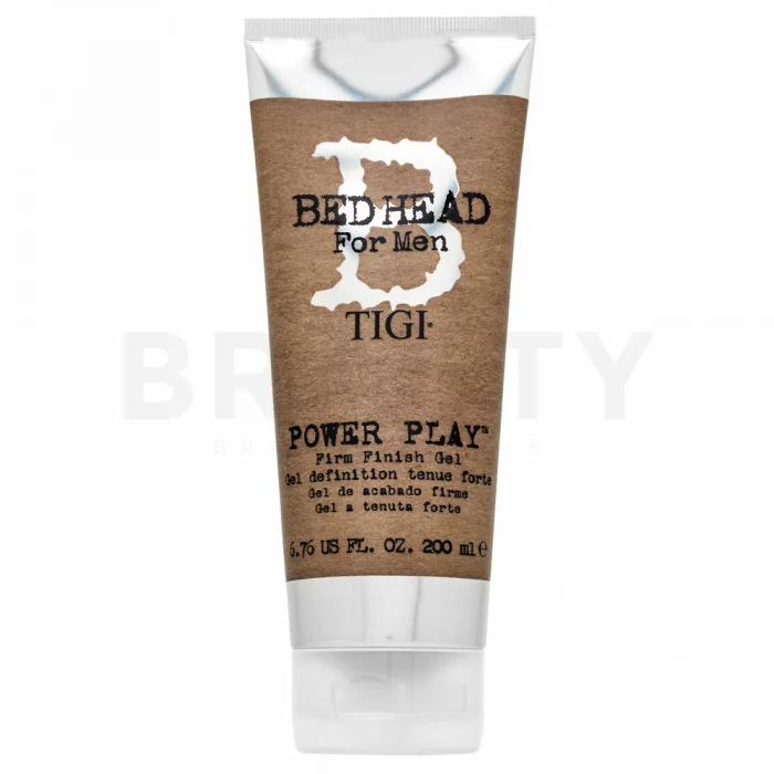Tigi Bed Head For Men Power Play Firm Finish Gel gel de păr pentru fixare medie 200 ml