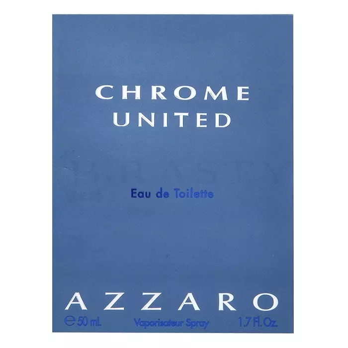 Azzaro Chrome United Eau de Toilette da uomo 50 ml