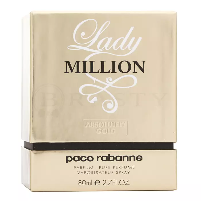 Paco Rabanne Lady Million Absolutely Gold profumo da donna 80 ml