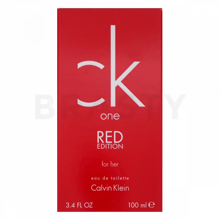 Calvin Klein CK One Red Edition for Her Eau de Toilette femei 100 ml