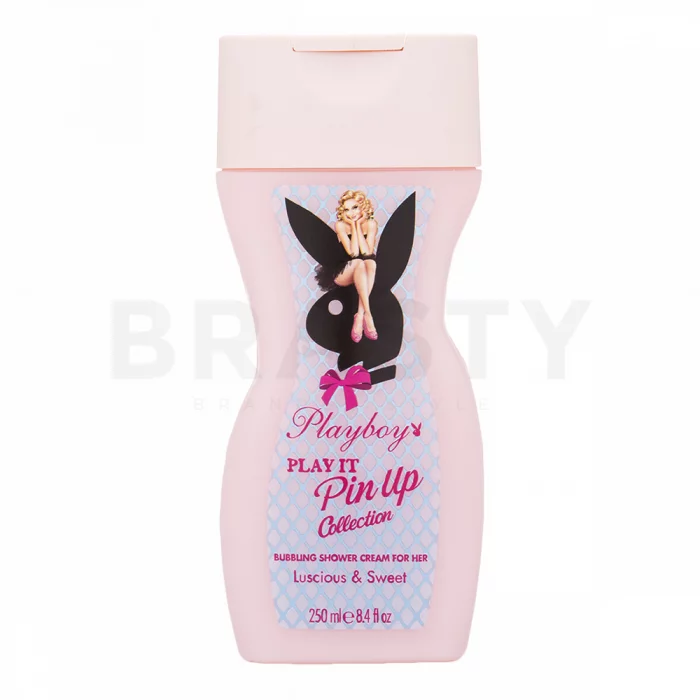 Playboy Play It Pin Up gel doccia da donna 250 ml