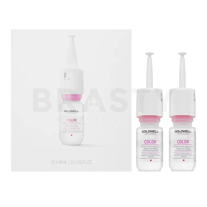 Goldwell Dualsenses Color Color Lock Serum Schutzserum für gefärbtes Haar 12 x 18 ml