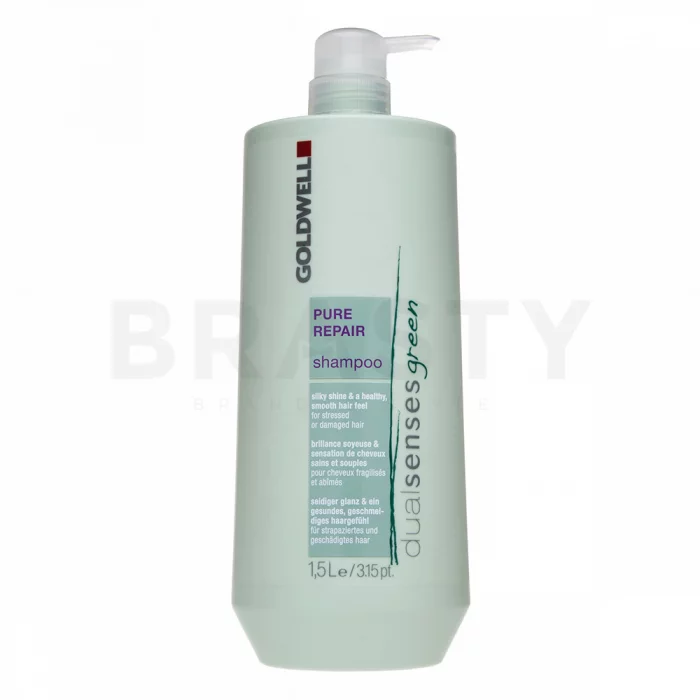Goldwell Dualsenses Green Pure Repair Shampoo szampon do włosów zniszczonych 1500 ml