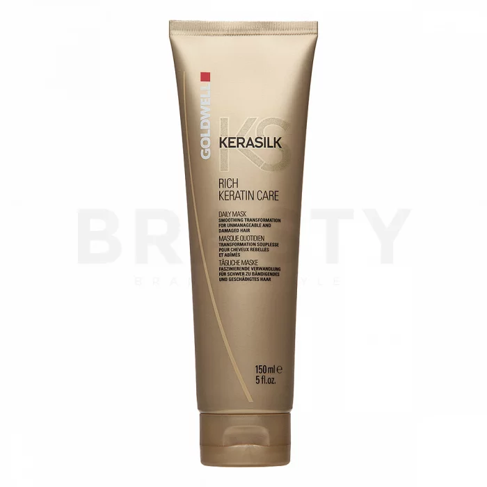 Goldwell Kerasilk Rich Keratin Care Daily Mask maska do niesfornych i zniszczonych włosów 150 ml