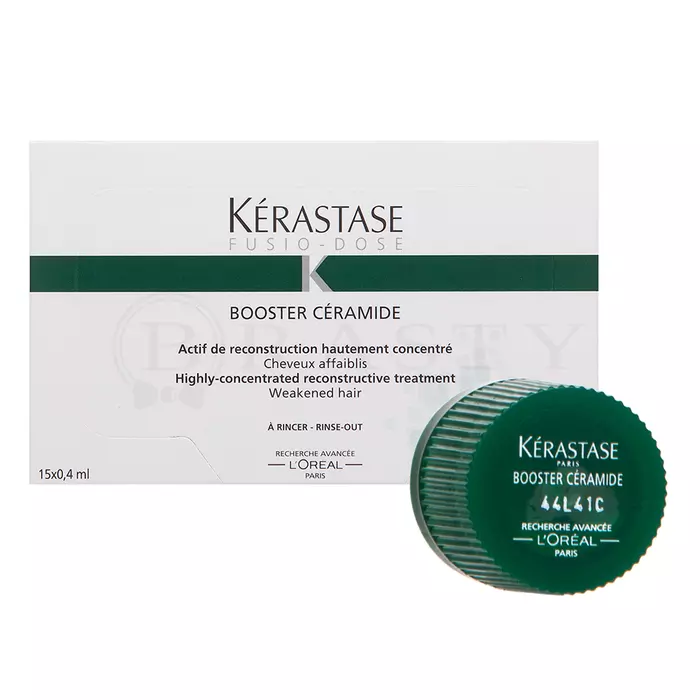 Kérastase Fusio-Dose Booster Céramide Reconstrutive Treatment haarbehandeling voor verzwakt haar 15 x 0,4 ml