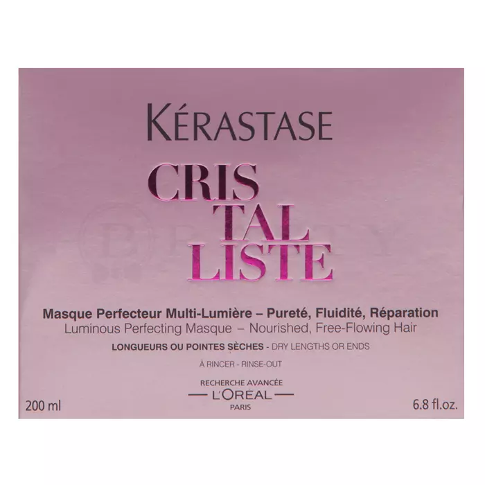 Kérastase Cristalliste Luminous Perfecting Masque maska do długich włosów bez połysku 200 ml
