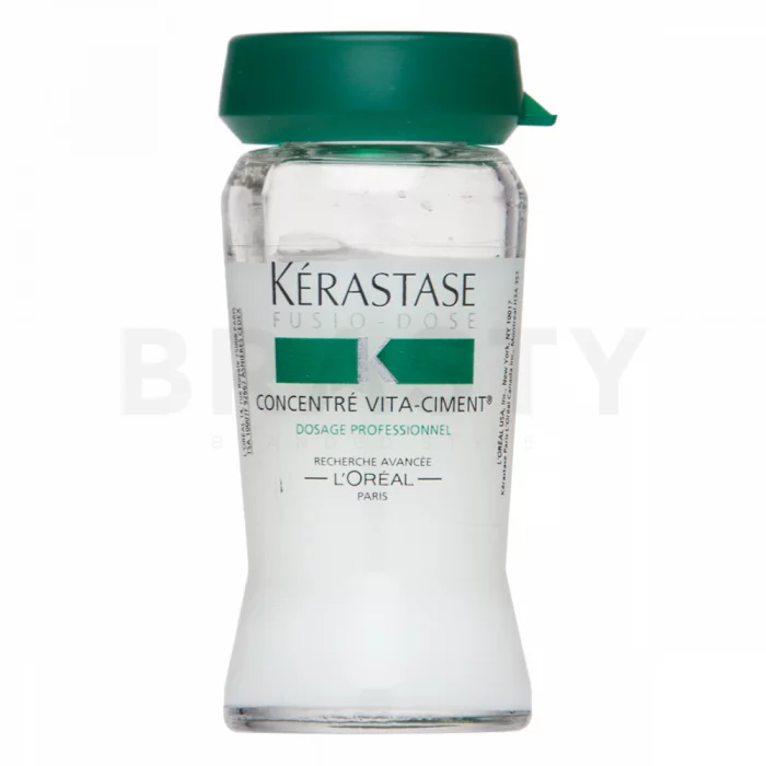 Kérastase Fusio-Dose Concentré Vita-Ciment Intensive Reconstr kuracja do włosów osłabionych 15 x 12 ml
