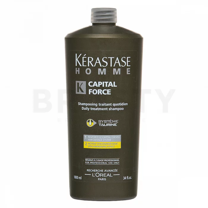 Kérastase Homme Daily Treatment Shampoo szampon do skóry głowy wymagającej stymulacji i ukojenia 1000 ml