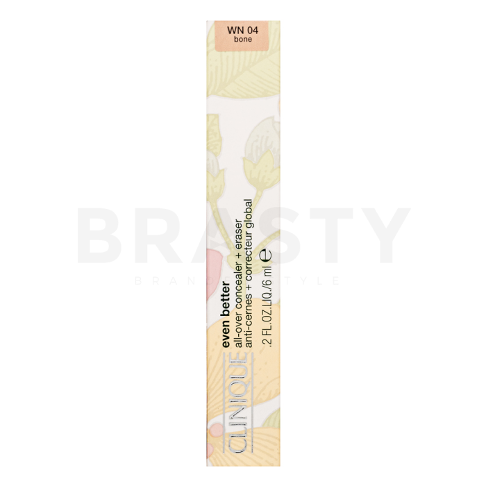 Clinique Even Better All Over Concealer + Eraser течен коректор WN 04 Bone 6 ml