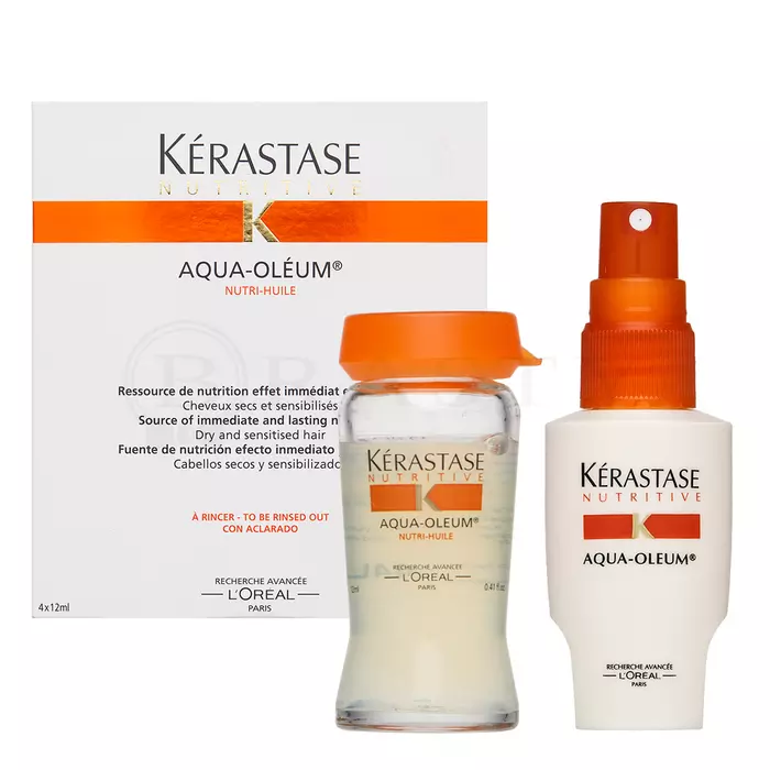 Kérastase Nutritive Aqua-Oléum Nutrition kuracja do włosów suchych i zniszczonych 4 x 12 ml