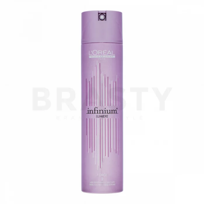 L´Oréal Professionnel Infinium Lumiere Strong Hold Hairspray lak na vlasy pro silnou fixaci 300 ml
