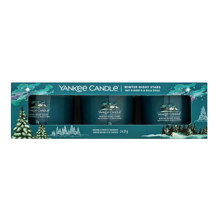 Yankee Candle Winter Night Stars 3 x 37 g