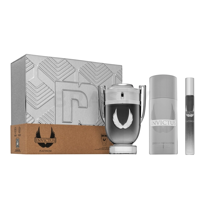 Paco Rabanne Invictus Platinum darčeková sada za muškarce Set I. 100 ml