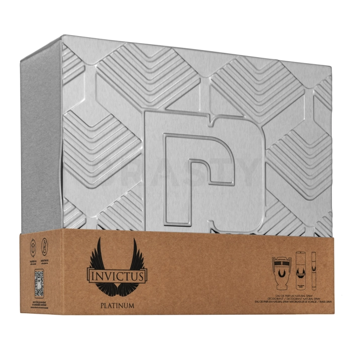 Paco Rabanne Invictus Platinum darčeková sada za muškarce Set I. 100 ml