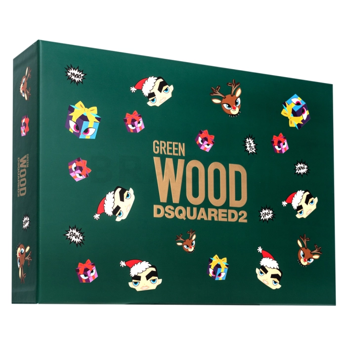 Dsquared2 Green Wood ajándékszett férfiaknak Set I. 100 ml
