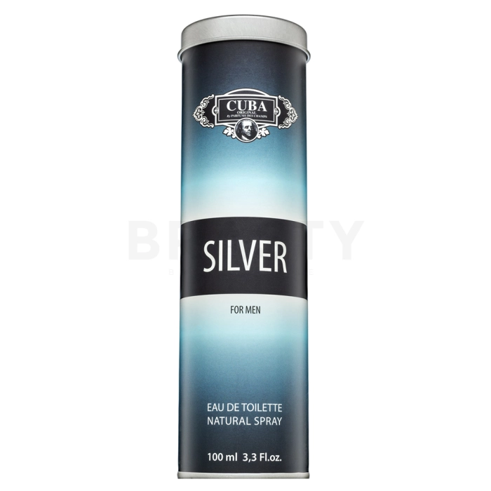 Cuba Silver Eau de Toilette férfiaknak 100 ml